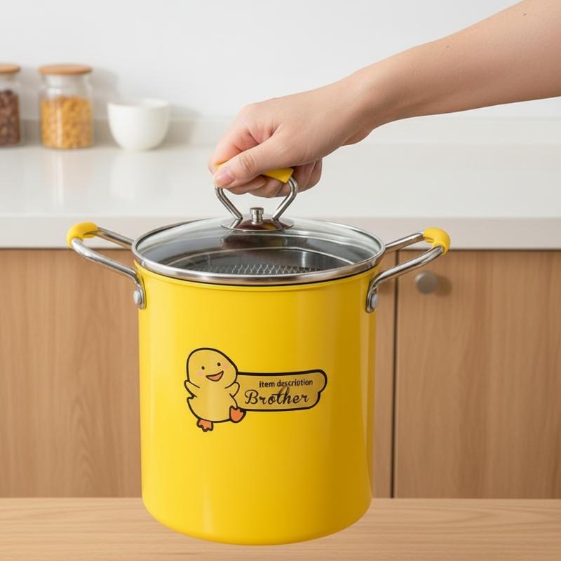 Home Cooking In Japanese - Фритюрница из нержавеющей стали объемом 2/3