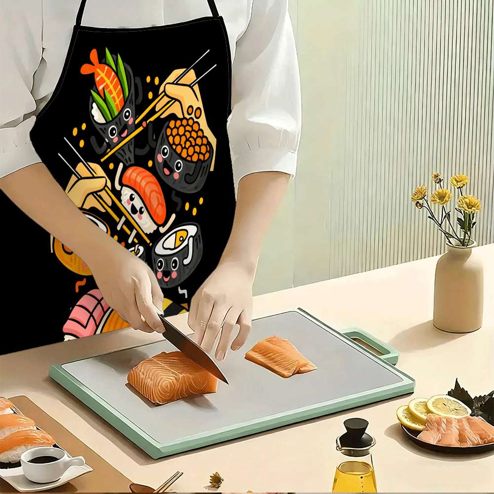 Милый кухонный фартук с рисунк – обзор и цена Home Cooking In Japanese